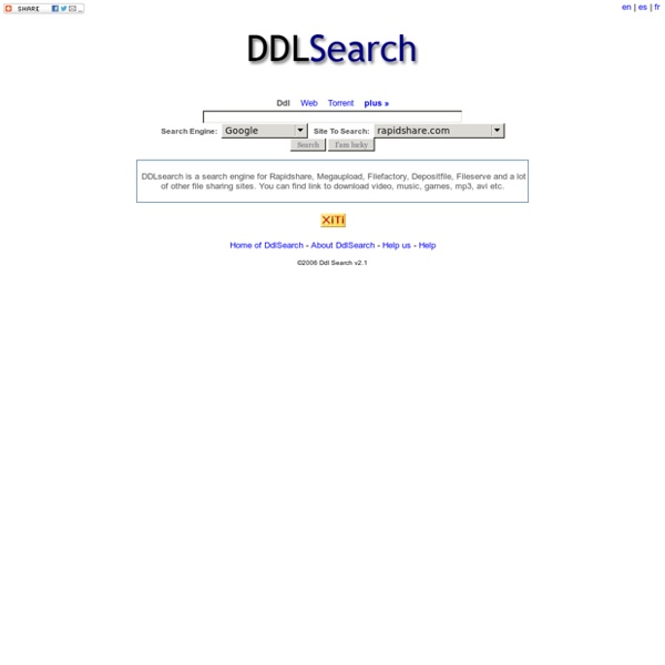 Trouver en DDL les fichiers que vous recherchez