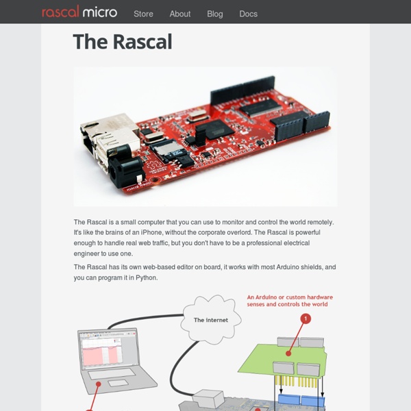 Rascal Micro: small computers for art and science