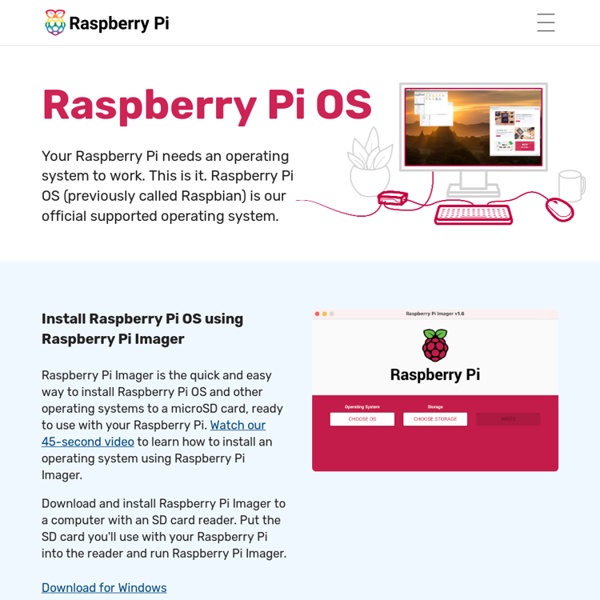Raspberry Pi Downloads - Software for the Raspberry Pi