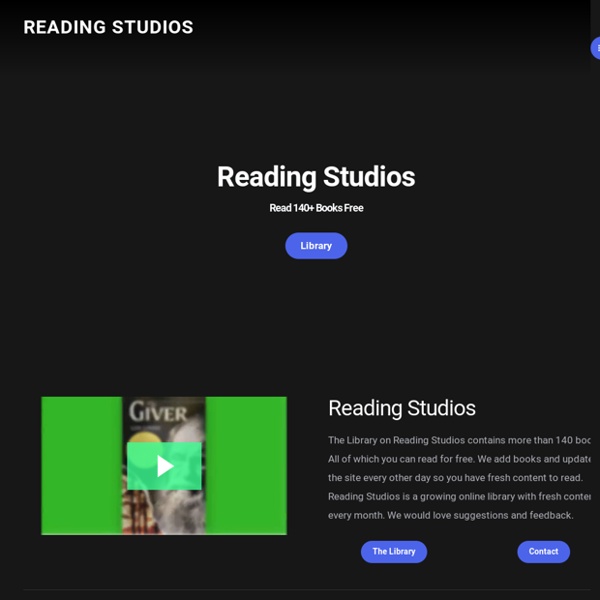 Reading Studios - Home