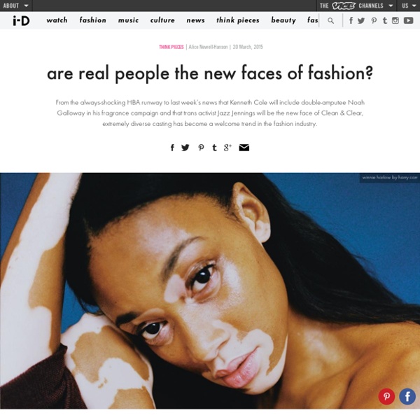 Are real people the new faces of fashion?