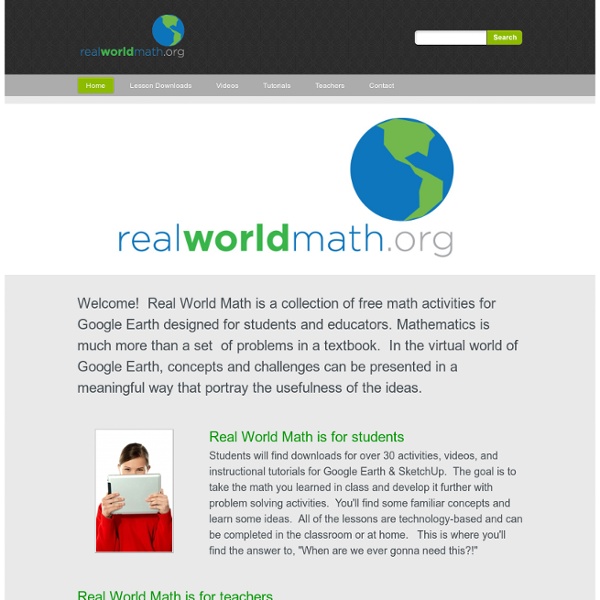 Real World Math - Home