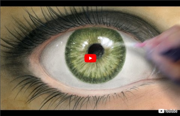 How to Paint a Realistic Eye [Coloring Tutorial]