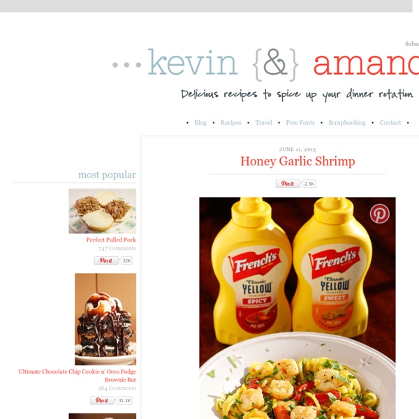 Recipes from Kevin &038; Amanda - StumbleUpon