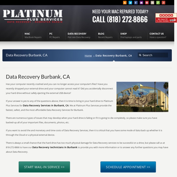 Data Recovery Services Burbank