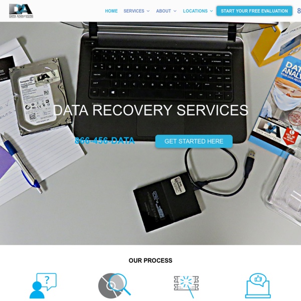 Data Recovery Services - We Recover It. Period. - Data Analyzers