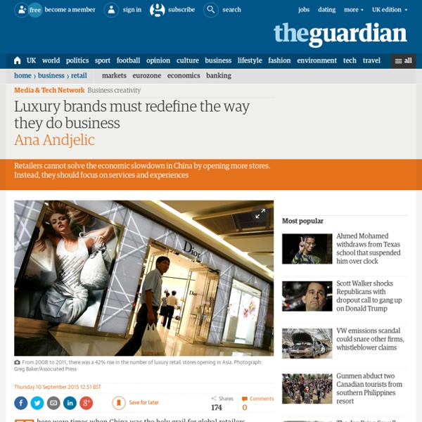 Luxury brands must redefine the way they do business