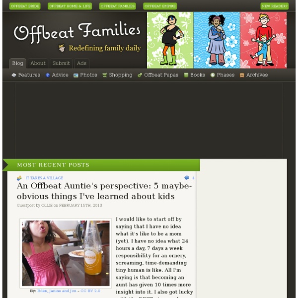 Mothering blog from the author of Offbeat Bride