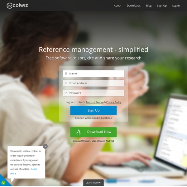 Colwiz - Research Management, Collaboration and Productivity in one place