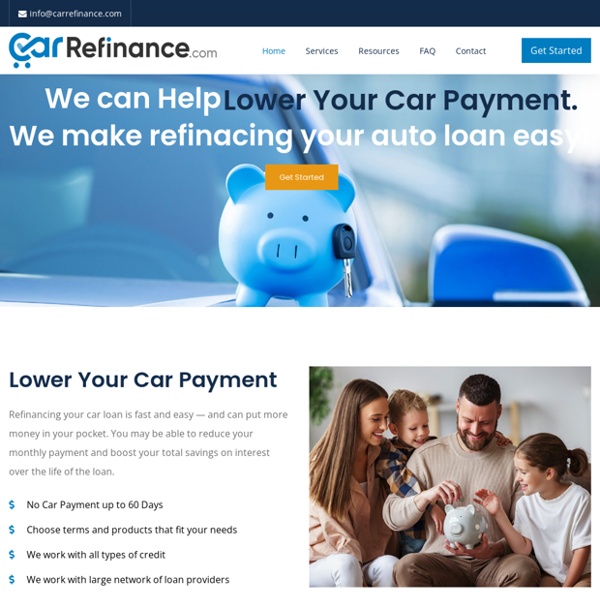 Refinance Your Car Loan Today