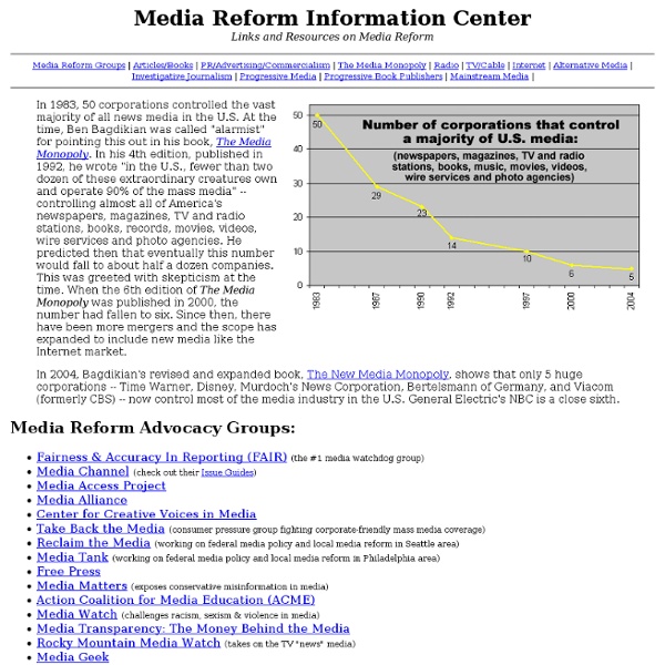 Media Reform Information Center