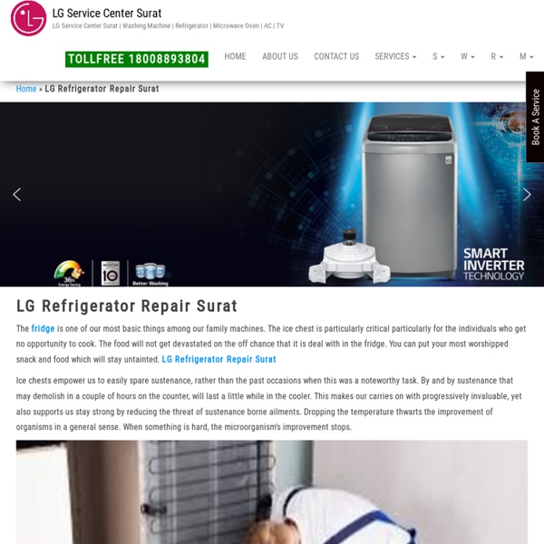 LG Refrigerator Repair Surat