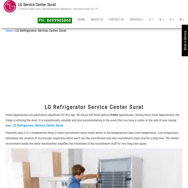 LG Refrigerator Service Center Surat