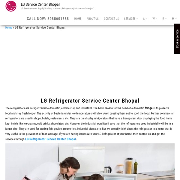 LG Refrigerator Service Center Bhopal