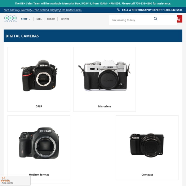 Buy & Sell New & Used Cameras – Canon, Nikon, Hasselblad, Leica & More - KEH.com