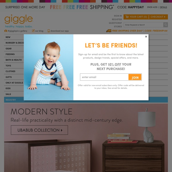 The best in baby products, baby gifts & baby registry at giggle