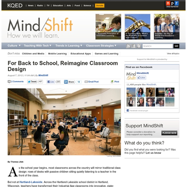For Back to School, Reimagine Classroom Design