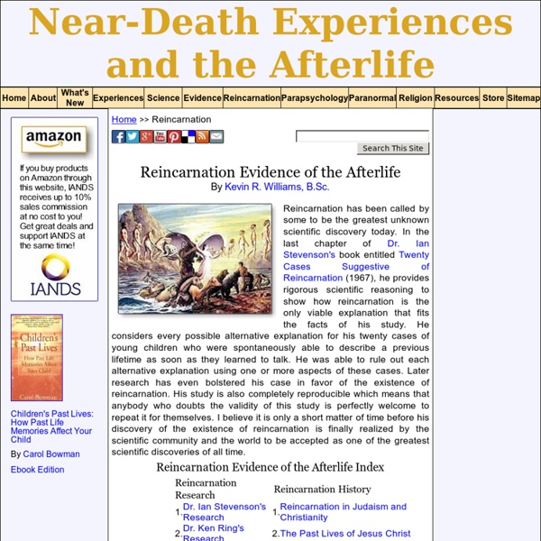 Reincarnation and near-death experiences