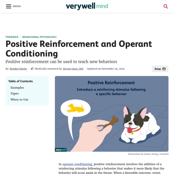 Positive Reinforcement and Operant Conditioning