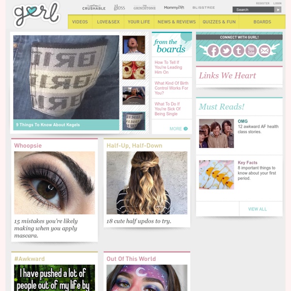 gURL.com - a teen site and community for teenage girls
