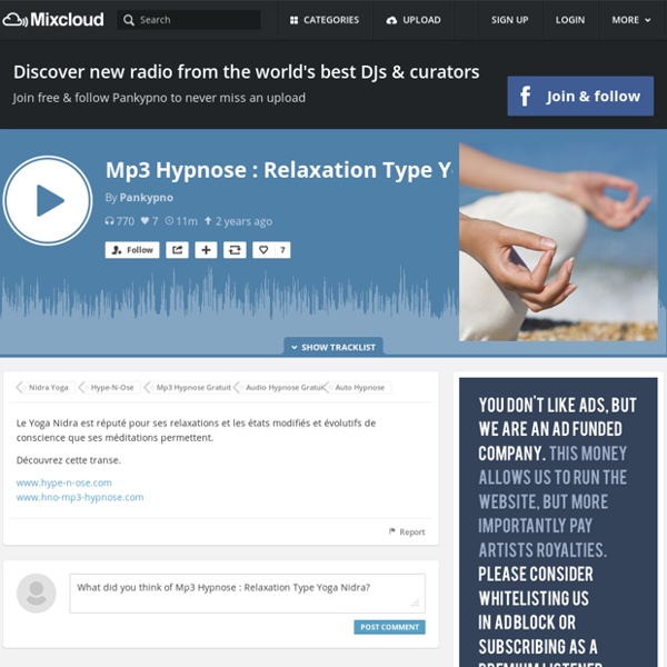 Relaxation Type Yoga Nidra (auto-hypnose by Pankypno)