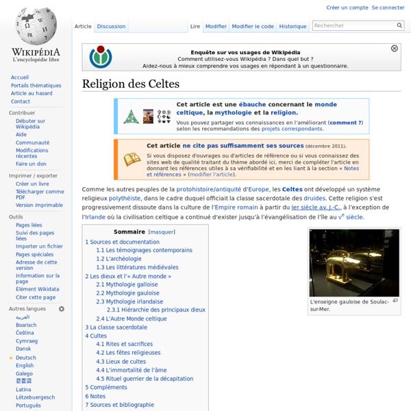 Religion des Celtes