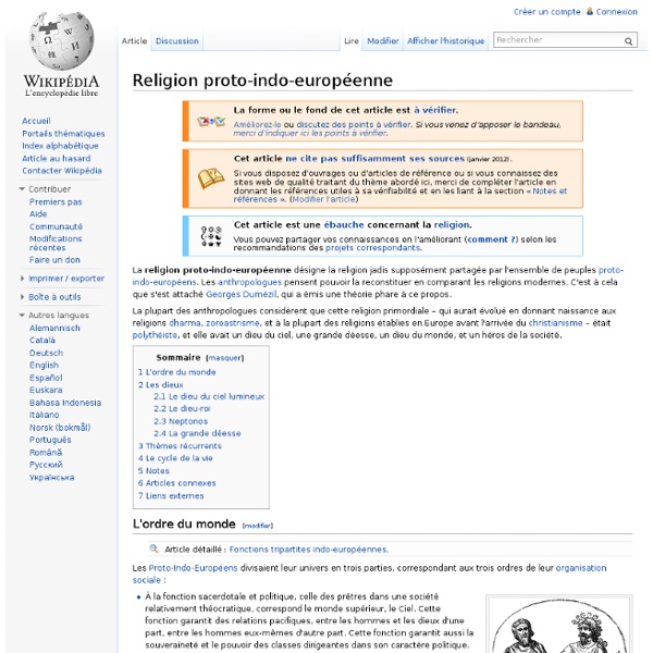 Religion proto-indo-européenne