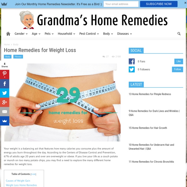 Grandma's Home Remedies - StumbleUpon