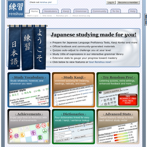 Japanese studying made for you!