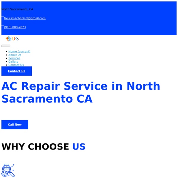 AC Repair Service in North Sacramento, CA