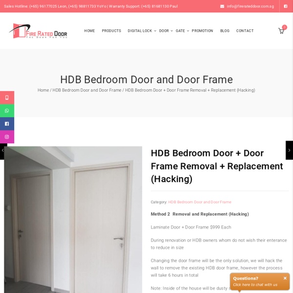 HDB Bedroom Door