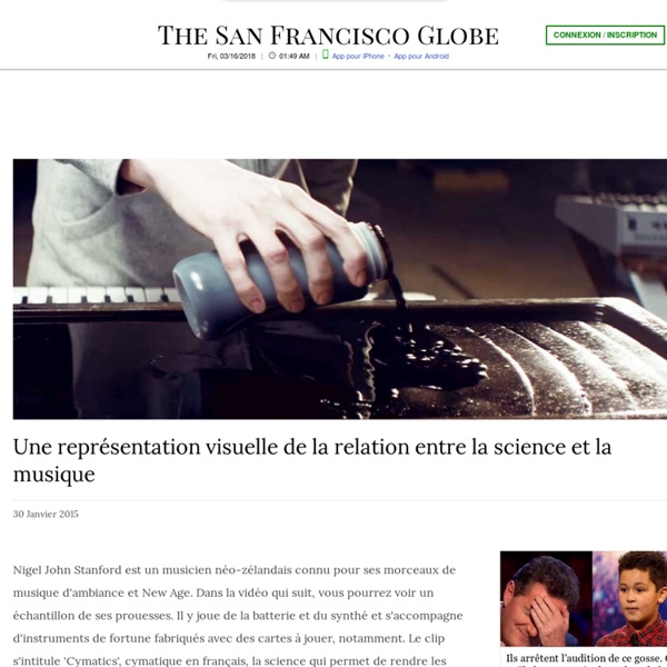Une représentation visuelle de la relation entre la science et la musique