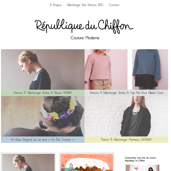 République du Chiffon - Couture ModerneRépublique du Chiffon - Couture Moderne