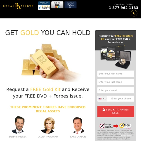 Request Free Gold Kit - Regal Assets : Regal Assets