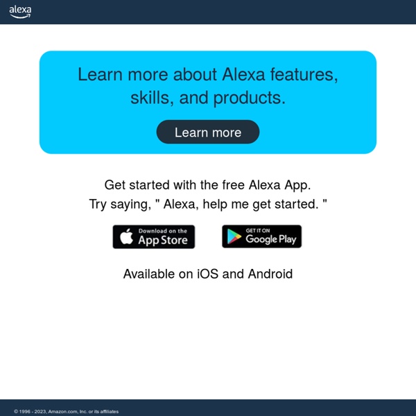 Alexa - The Web Information Company