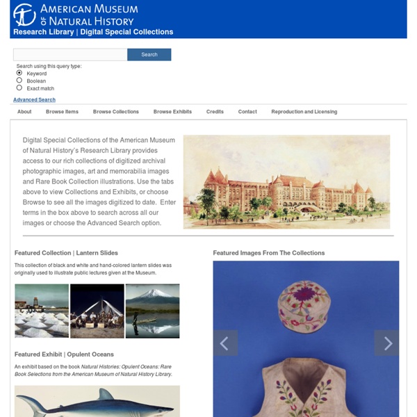 AMNH Digital Special Collections