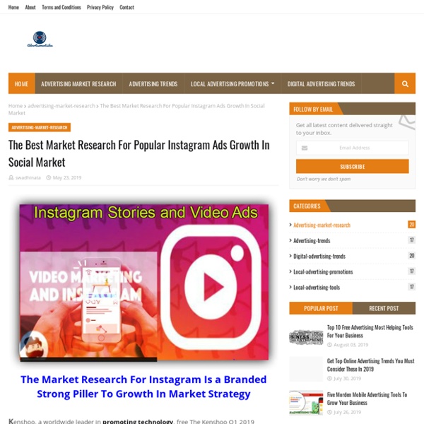 The Best Market Research For Popular Instagram Ads Growth In Social Market