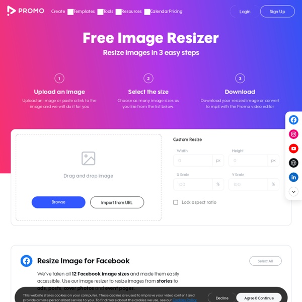 Resize Your Images for Social Media