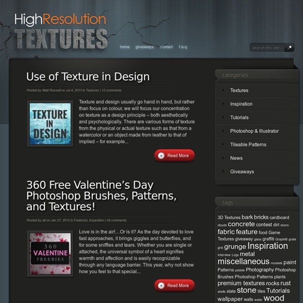 Free Textures, Game Textures, 3D Textures, Design Resources and More