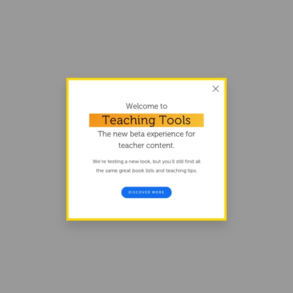 Teaching Resources, Children's Book Recommendations, and Student Activities