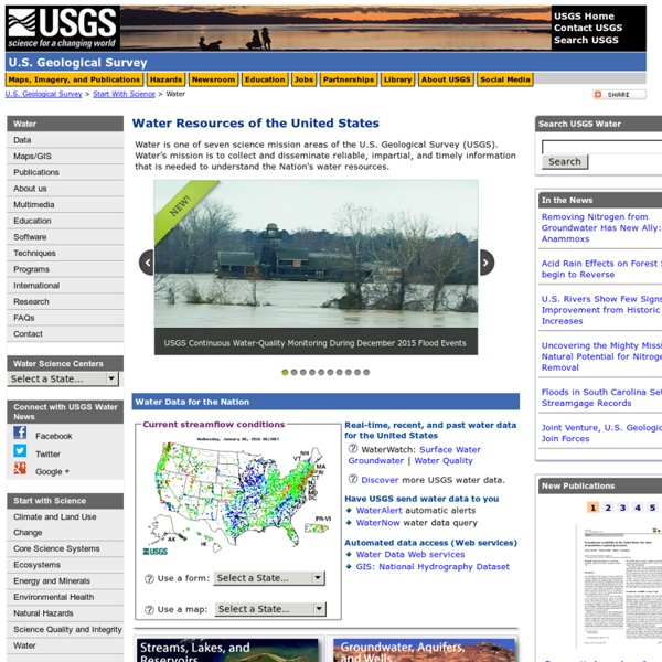 USGS Water Resources of the United States