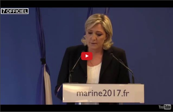 MARINE LE PEN dénonce la responsabilité du gouvernement sur Attentat de Nice 17/07/2016