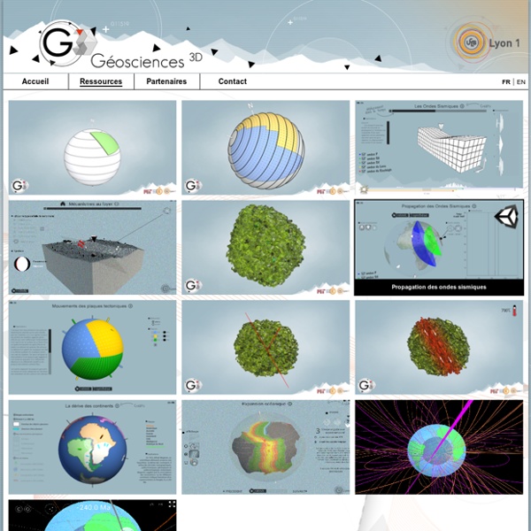 Ressources - Géosciences 3D