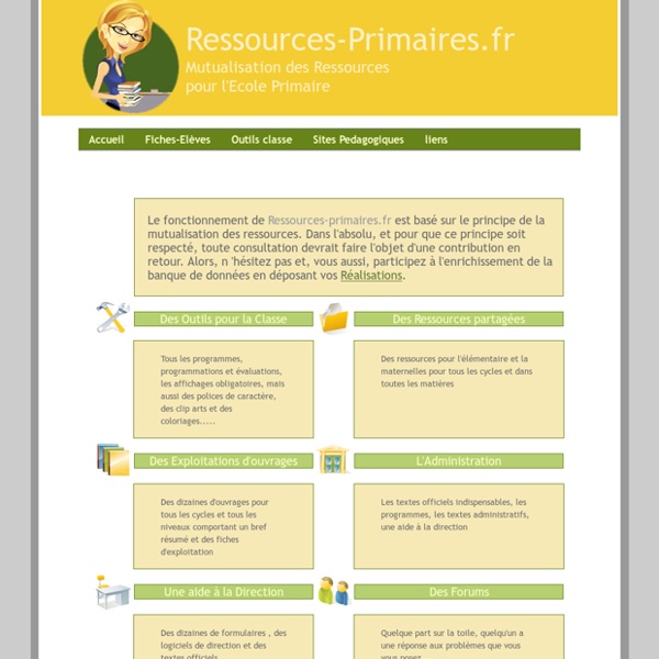 Ressources-primaires Mutualisation des ressources