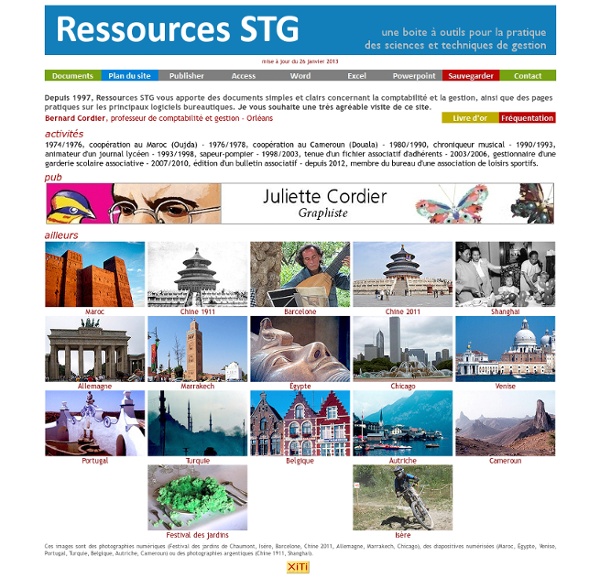 Ressources STG