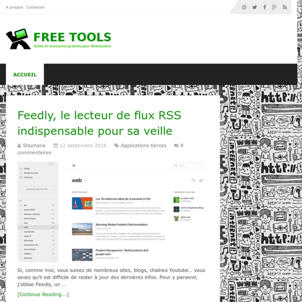 Ressources gratuites pour webmasters - Free Tools