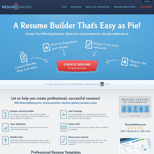 Free resume Builder