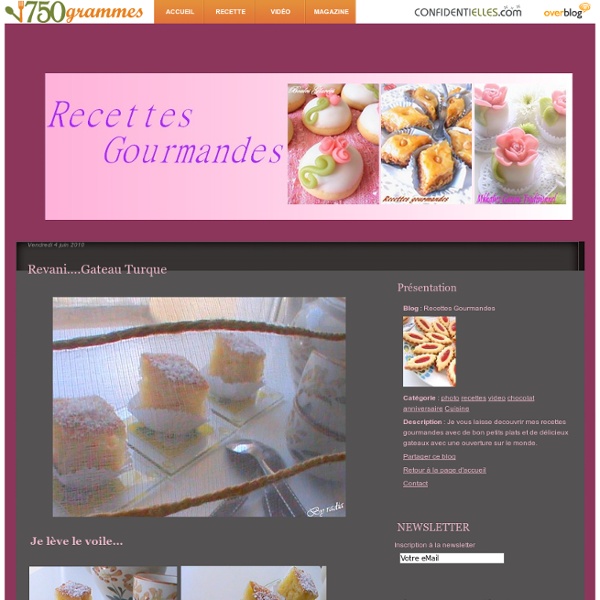 Revani....Gateau turque - Recettes Gourmandes