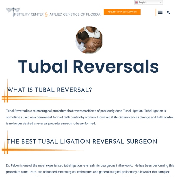 Tubal ligation reversal in Florida