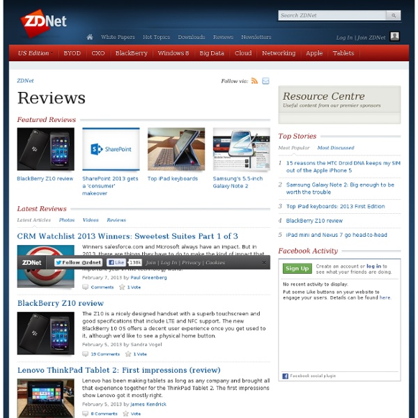Technology Product Reviews, Commentary & Evaluations